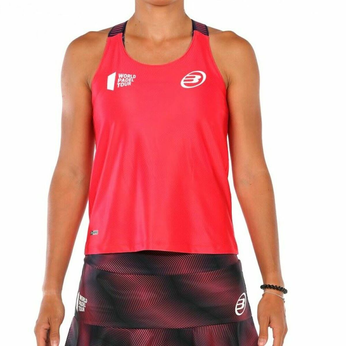 Canotta Donna Bullpadel Revenga Rosso