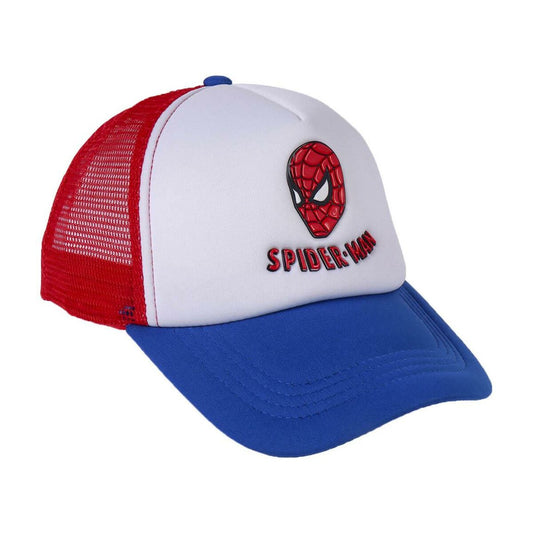 Cappellino per Bambini Spider-Man Bianco (55 cm)