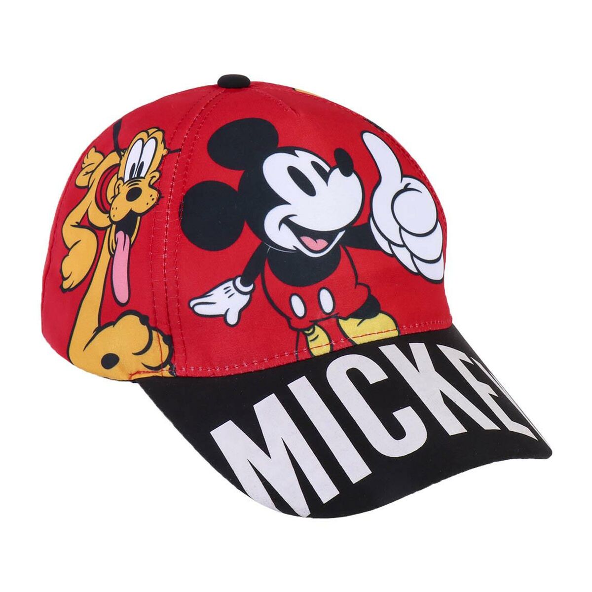 Cappellino per Bambini Mickey Mouse Rosso (53 cm)