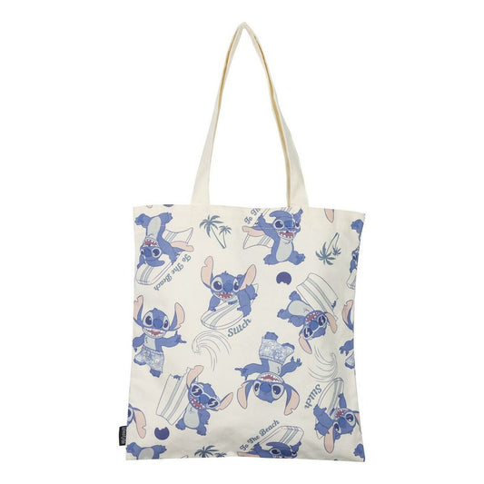 Shopping Bag Stitch Azzurro 36 x 39 x 0,4 cm