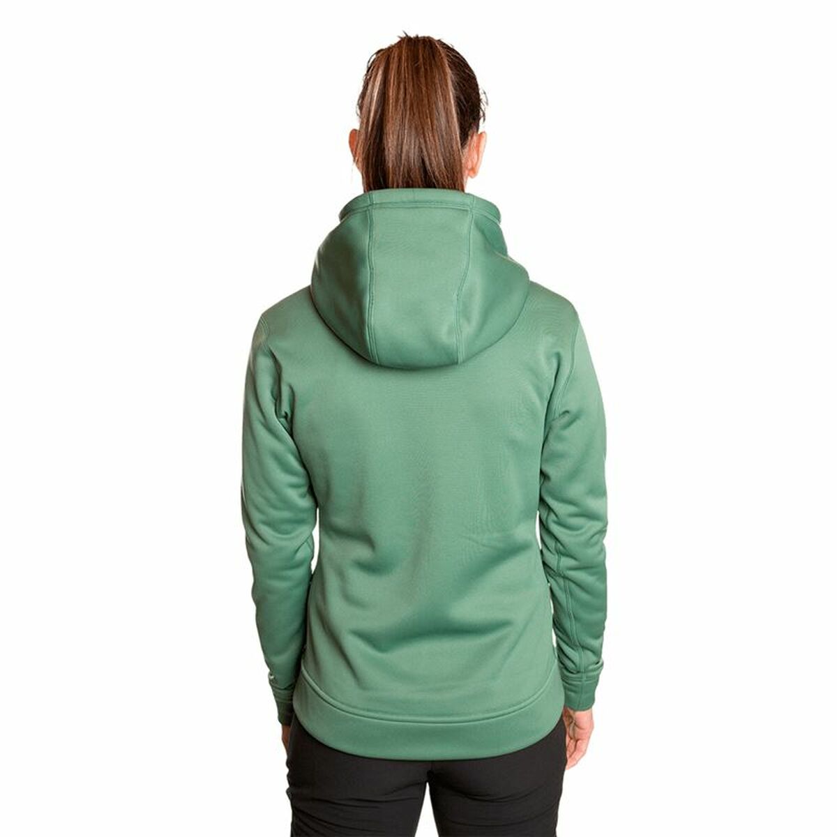 Giacca Sportiva da Donna Trangoworld Liena Con cappuccio Verde